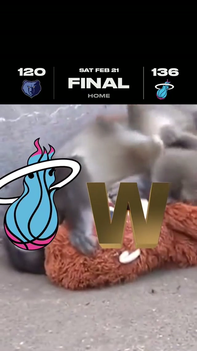 HEAT WIN🔥🔥🔥 #punch #MIAMI #basketball #nba #dub 