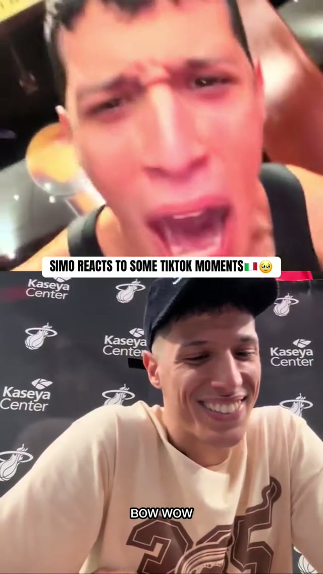 You won’t believe where Simone got the idea for BOW WOW 🤣 watch the whole thing to see! #italian #italiano #viralvideo #react #italy 