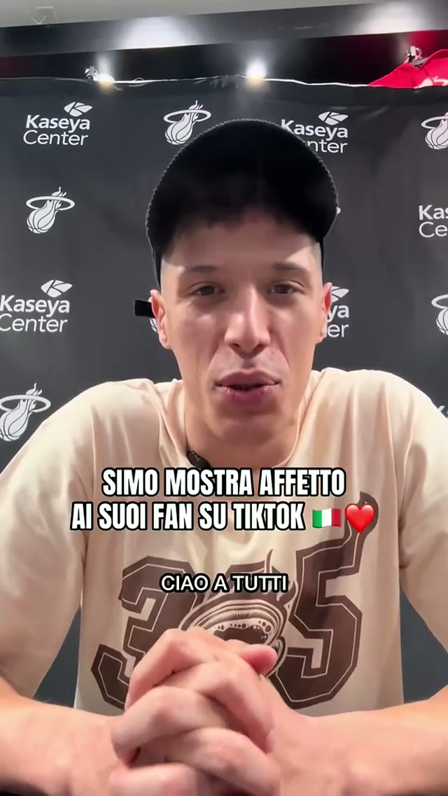 Simone ama TikTok e i suoi fan🇮🇹 #italian#fans#italians#nba#italianbrainrot