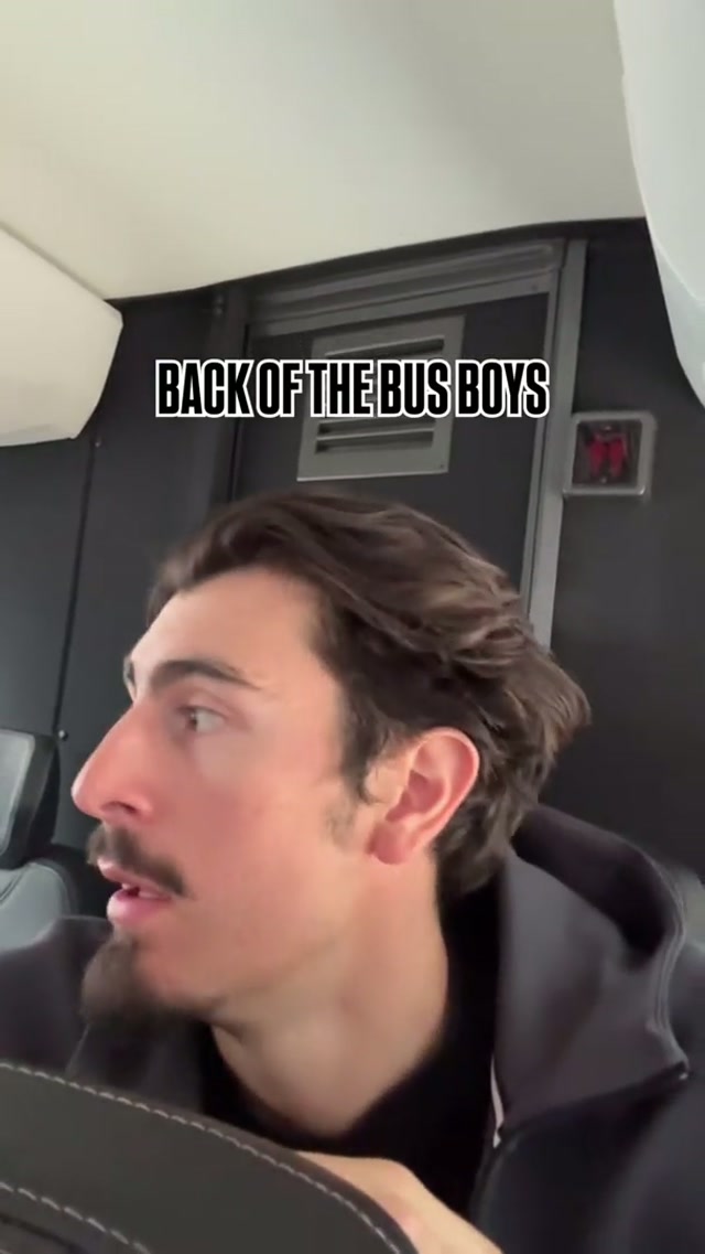 Jaime had to hold it down for the crew 😂 #nba #miami #bus #solo 