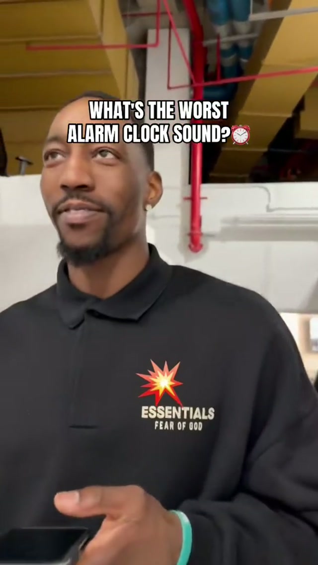 Wait for when Kel'el starts dancing 😂 #funny #basketball #alarmclock #morning #Miami