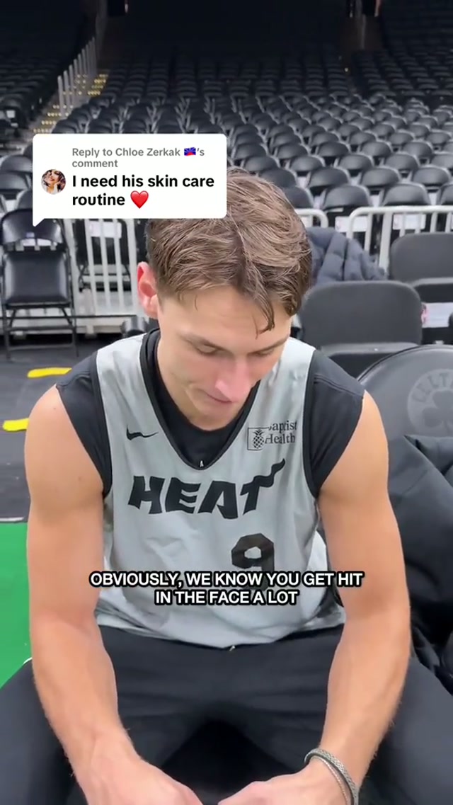 Replying to @Chloe Zerkak 🇷🇪 we got you 🤝 #skincare #skincareroutine #miami #nba 