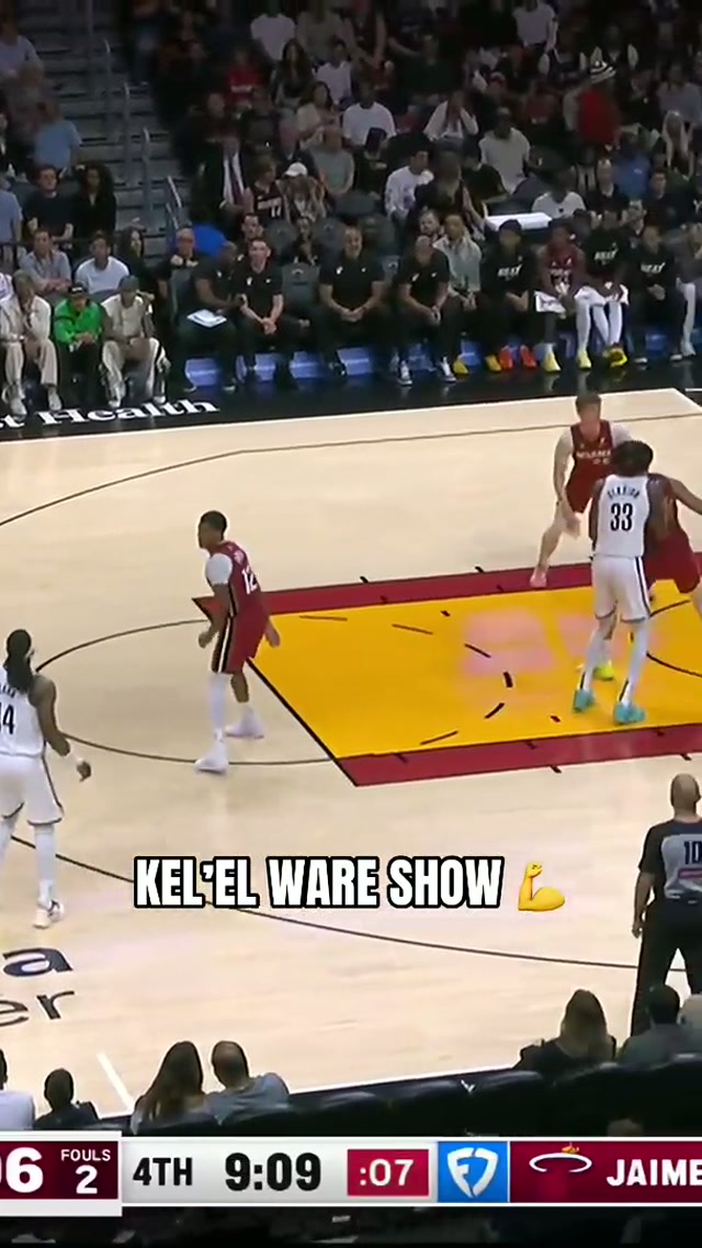 That’s one way to top off a historic night 🤝 #nba #basketball #miamiheat #dunk #viral 