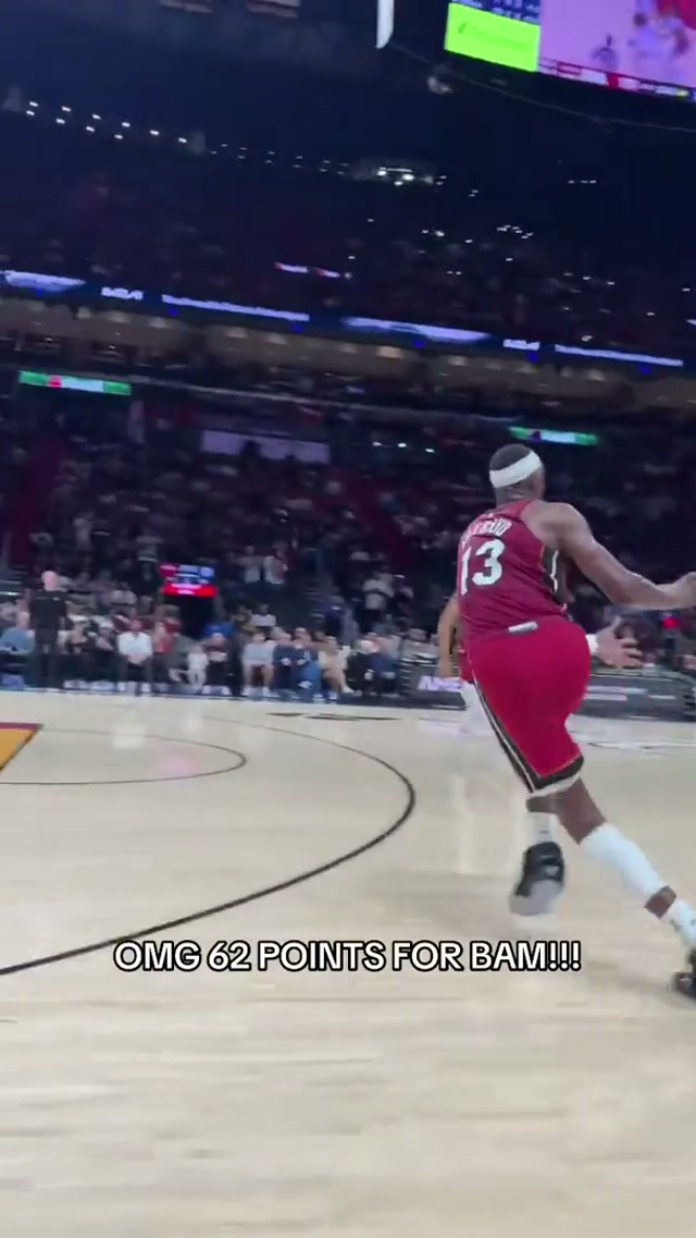 A FRANCHISE RECORD!!! 🤯🤯🤯 #bam #miami #nba 