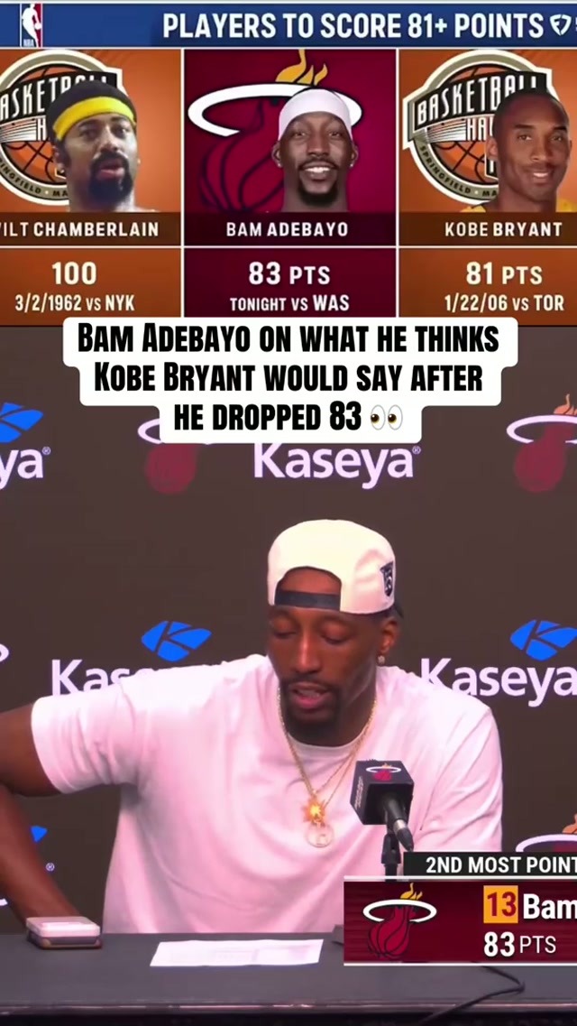 He probably would say do it again 😤#miami #History #NBA #basketball #bam 