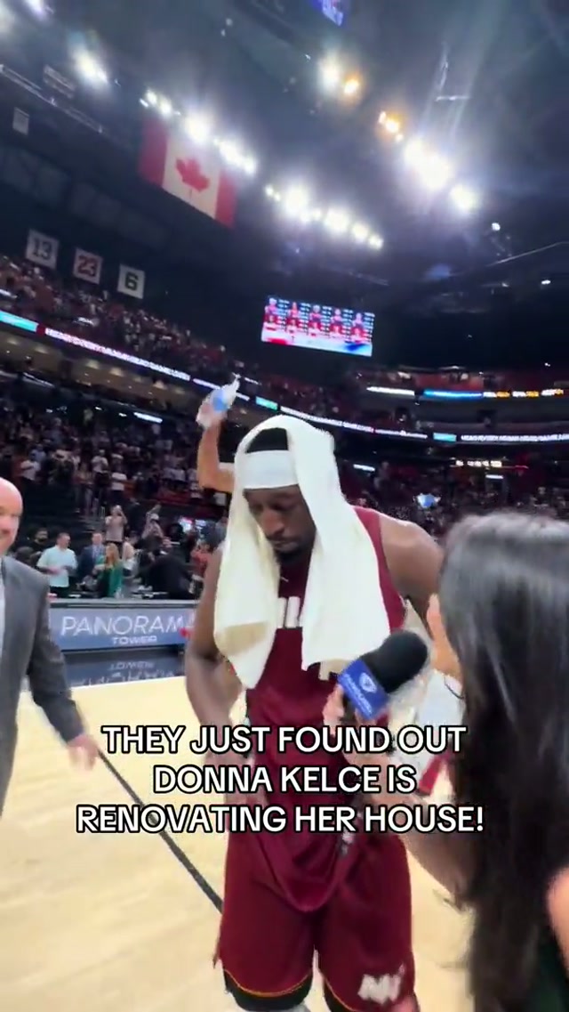 The most exciting news we’ve heard all week 🤣 #donna #kelce #taylorswift #nba #trending 