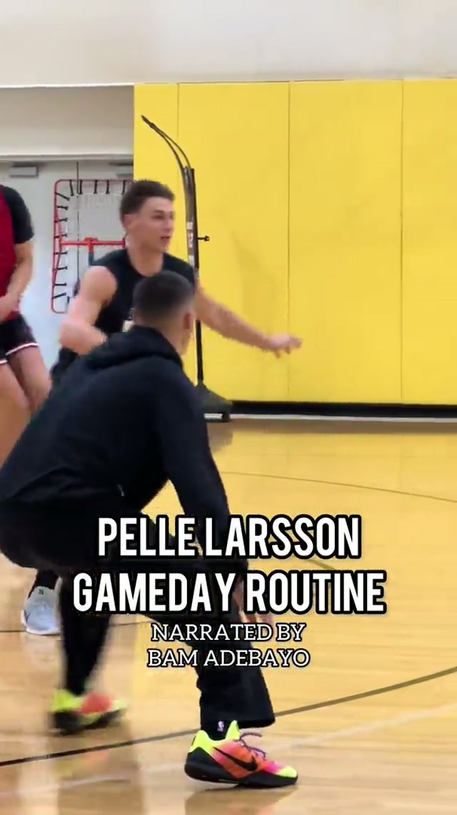 83 coded 💥 #bamadebayo #pellelarsson #nba #basketball #miamiheat 