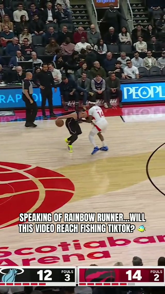 Bonus if you’re a HEAT fan and part of #fishingtok 🤣😎🏀 #fish #nba 