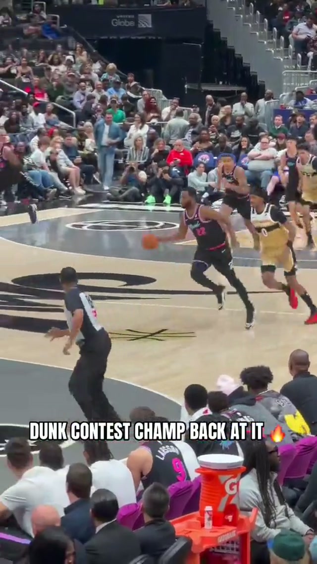 YEAAAH SHOWTIME ‼️ #miami #dunk #dunkcontest #keshad #nba 