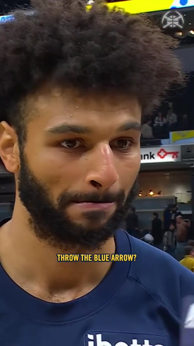 Why the Blue Arrow was pulled 🔊 #nba #basketball #denvernuggets #jamalmurray