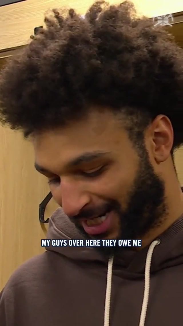 Jamal's boys joined the party 🙂‍↕️ #nba #basketball #denvernuggets #jamalmurray