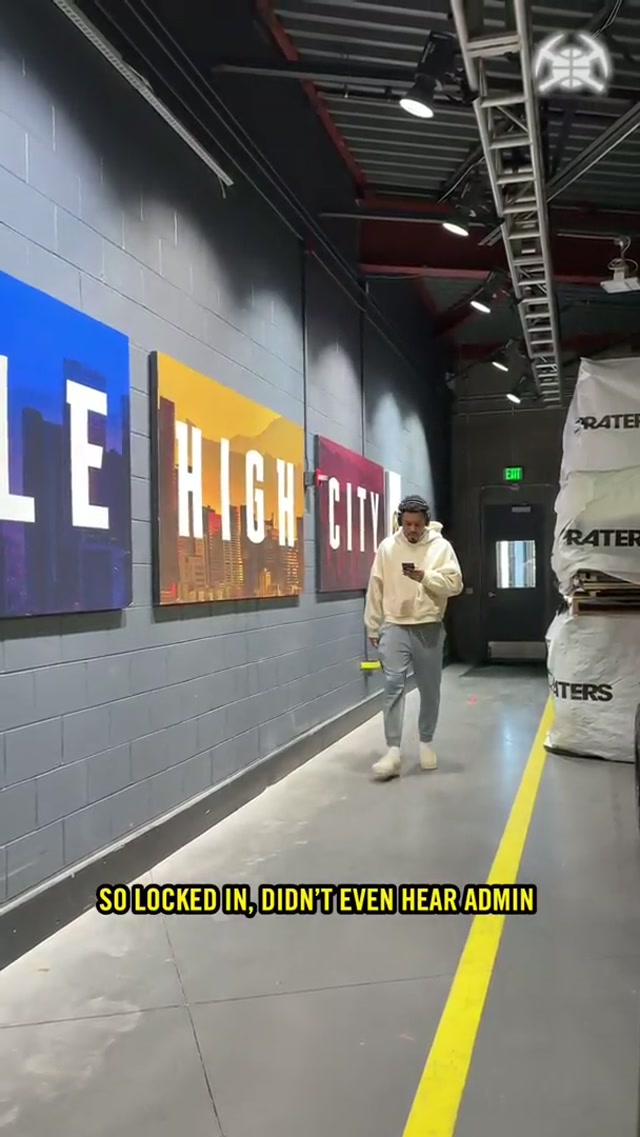 He tried to make up for it 😑 #denvernuggets #nba 