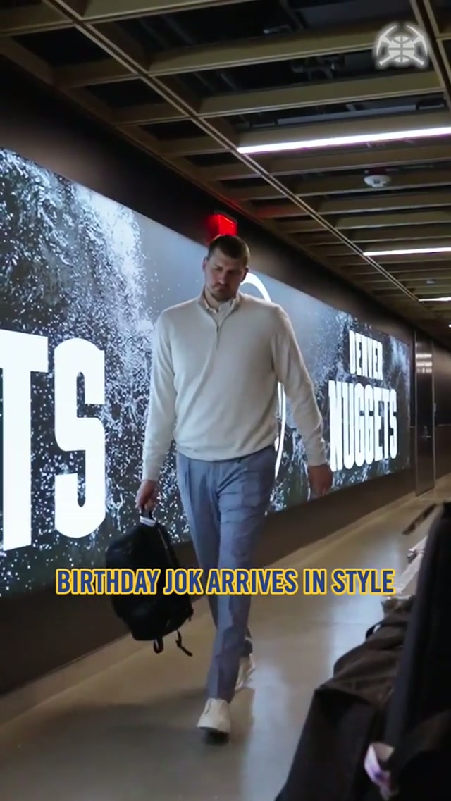 Bday buckets 🔜 #denvernuggets #nba #nikolajokic