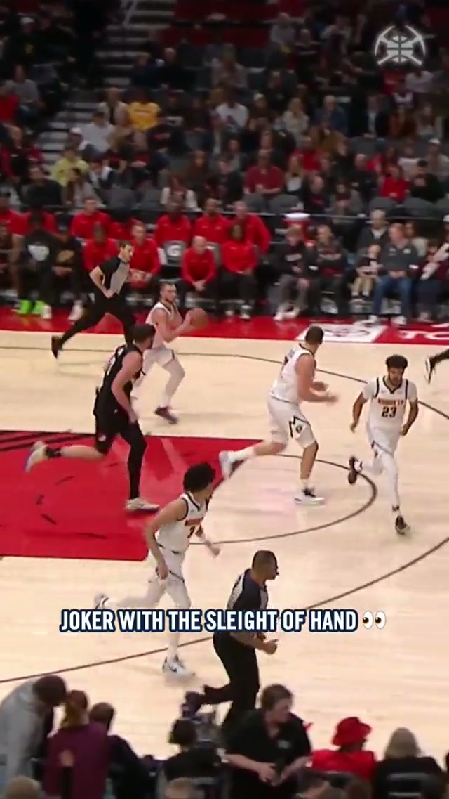 HE'S GOT TRICKS #denvernuggets #nba #nikolajokic