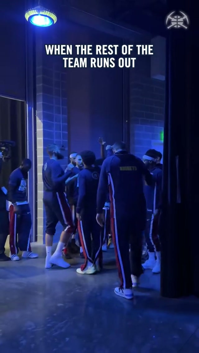 The rituals!! #denvernuggets #nba #bts