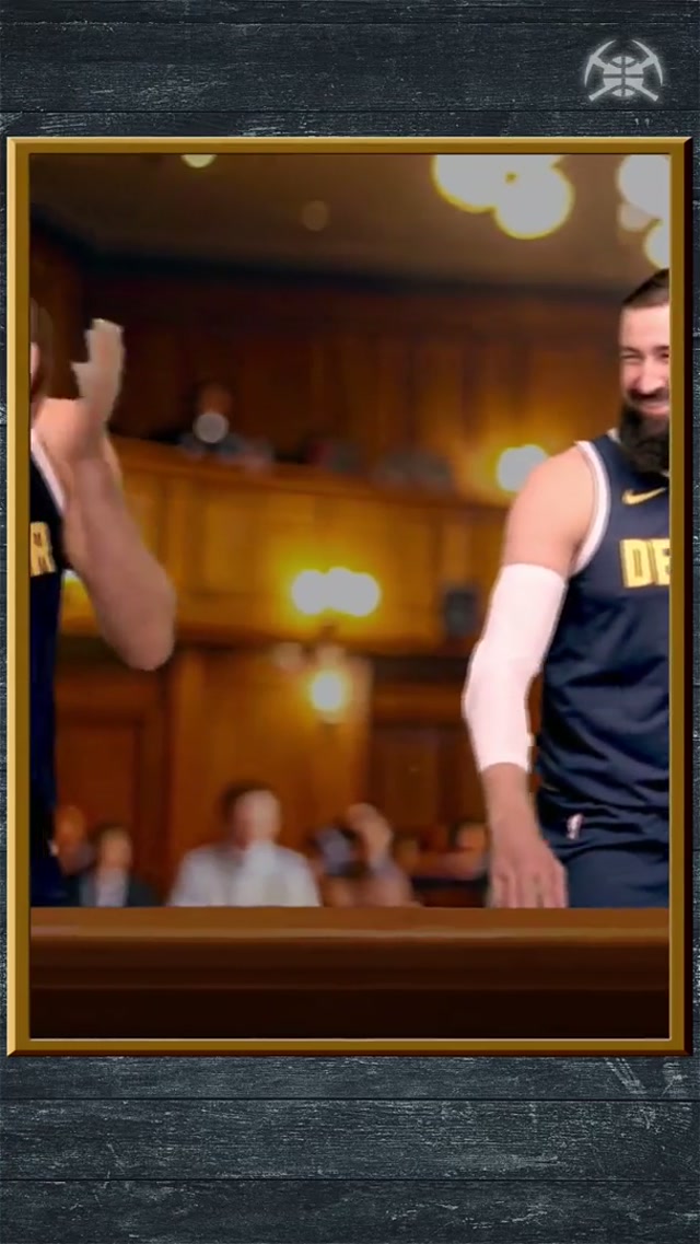 Do you agree with Nikola or Jonas on this one? 🤔 #nuggets #nba #nikolajokic #judge 