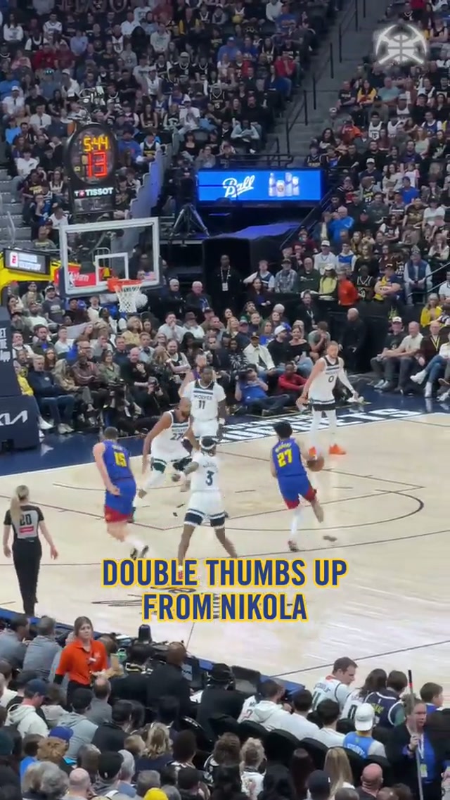 👍😀👍 #denvernuggets #nba #nikolajokic