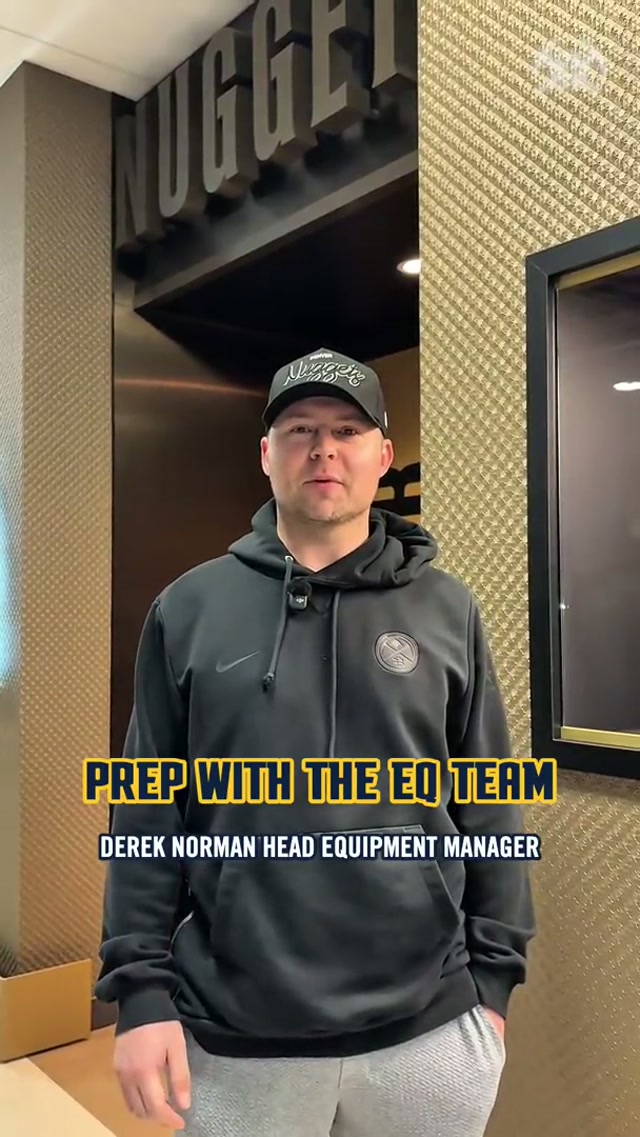 How an NBA team gets set for a new player #denvernuggets #nba #bts