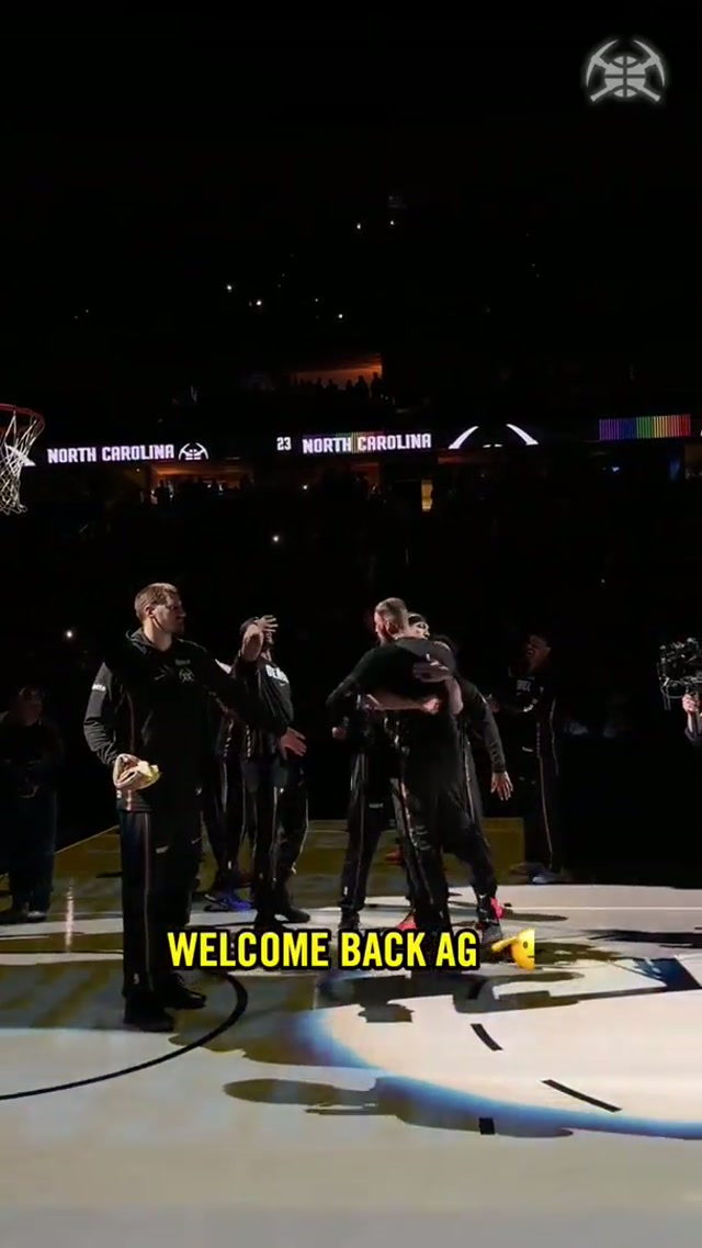 LET HIM HEAR YOU 🗣️ #denvernuggets #nba #aarongordon 