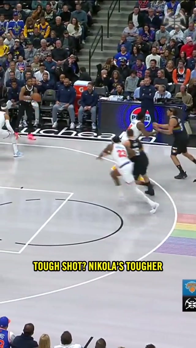 Got that Hall of Fame Shifty Shooter badge #denvernuggets #nba #nikolajokic