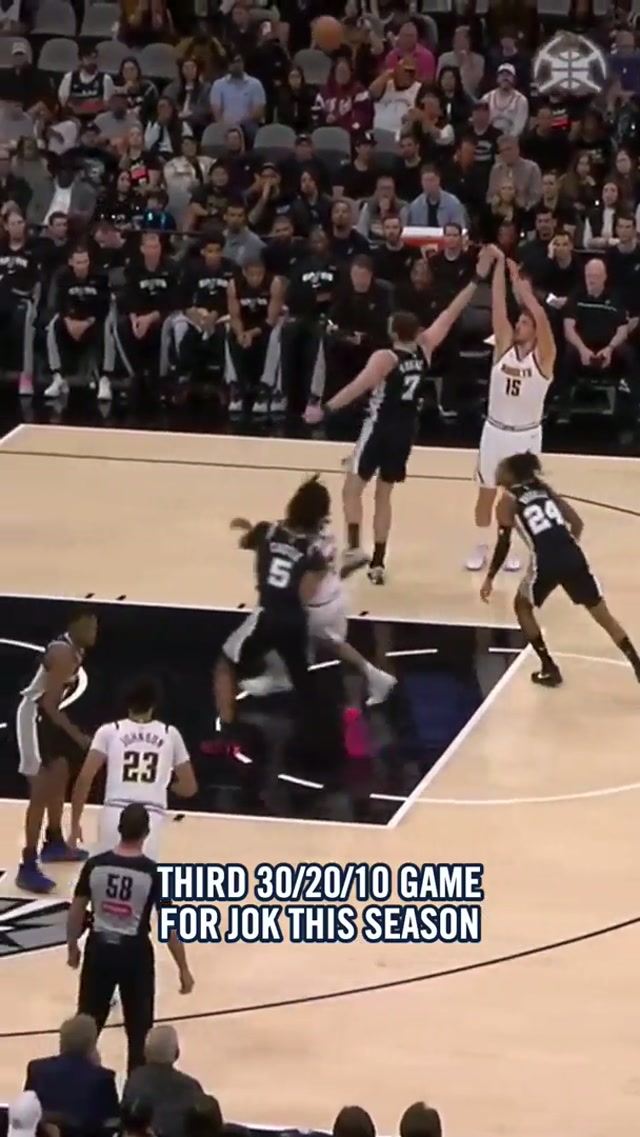 ONE OF ONE 🃏 #denvernuggets #nba #nikolajokic