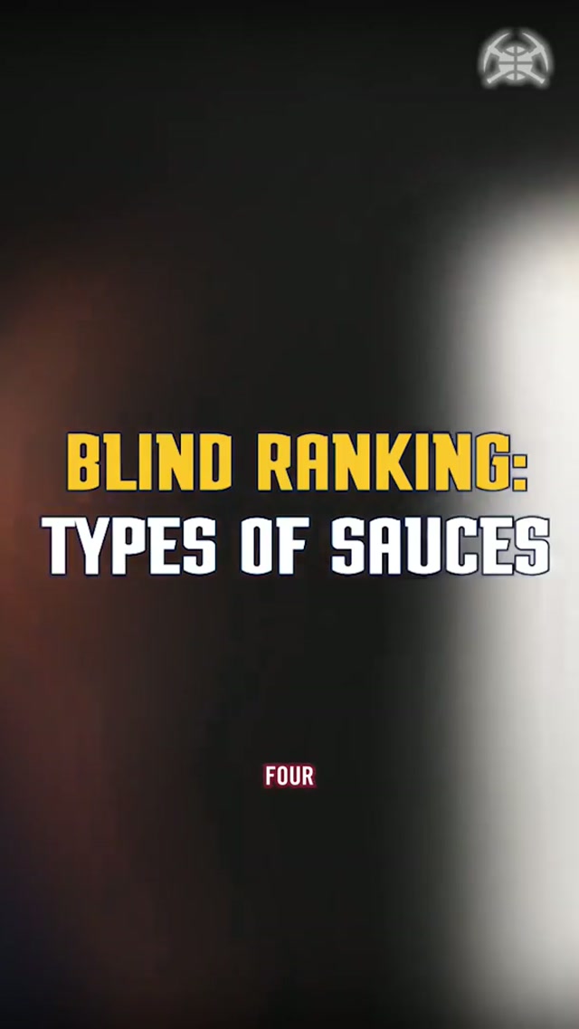 All of a sudden they're sauce connoisseurs 🧐 #denvernuggets #nba #blindranking