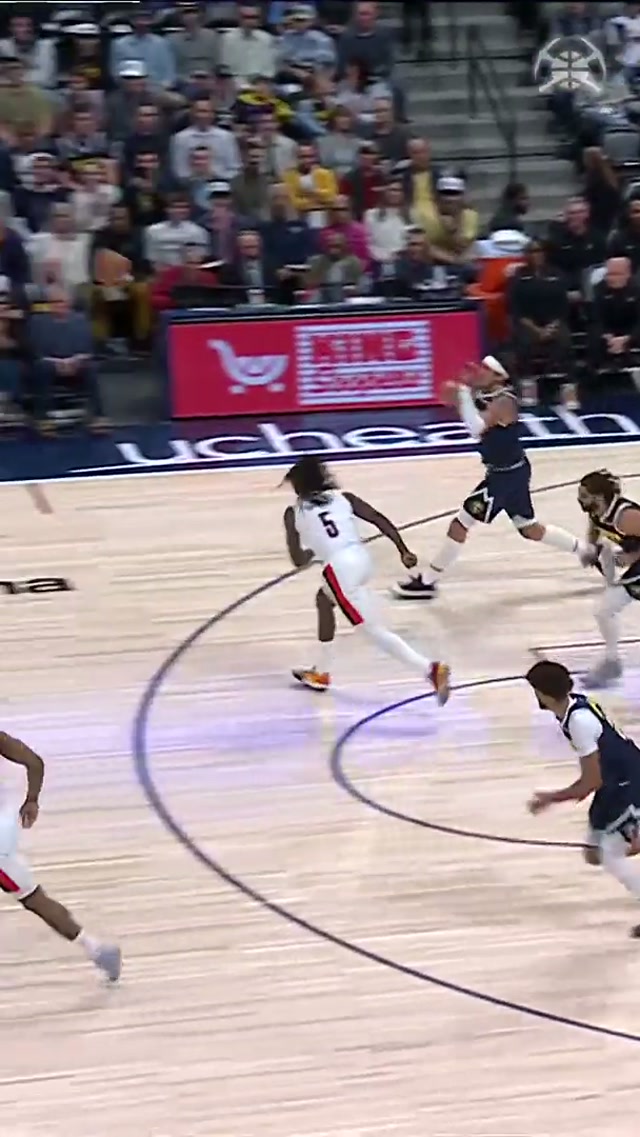 Transition CB dunk, forced turnover, transition Cam jam 🤝#nba #denvernuggets