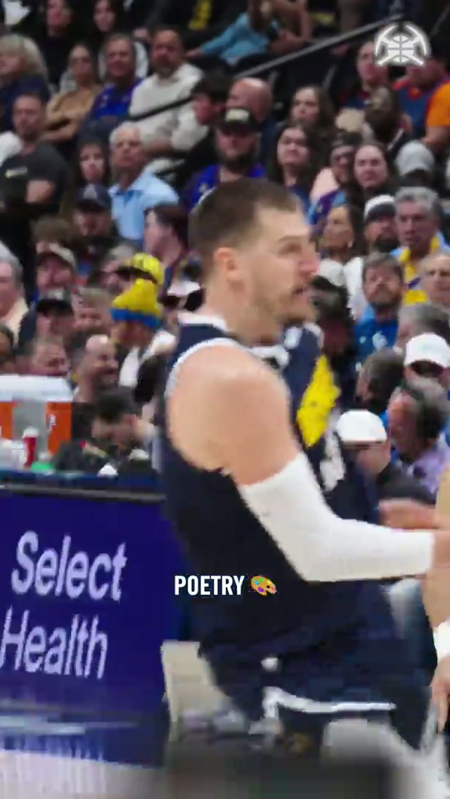 A work of art 🥹 #nba #denvernuggets