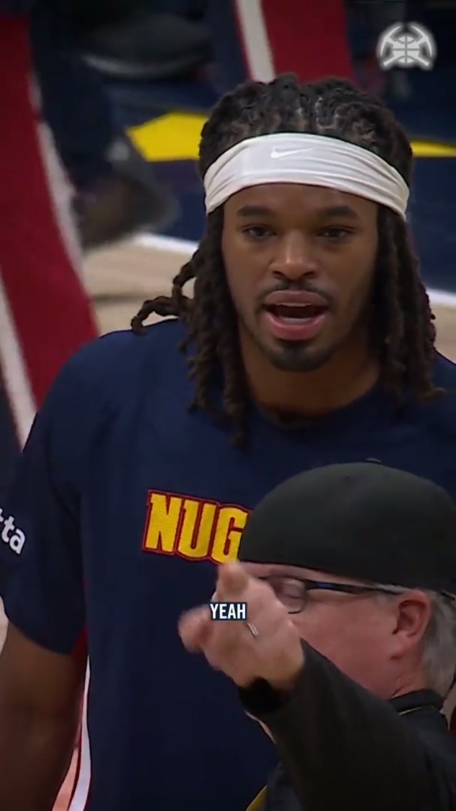 Rook bringing the juice 🧃 #nba #denvernuggets