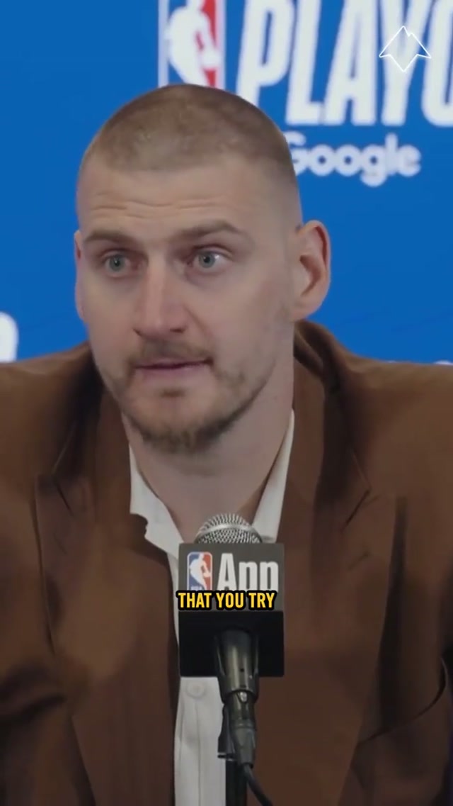 Maybe the answer was the friends we made along the way #denvernuggets #nba #nikolajokic