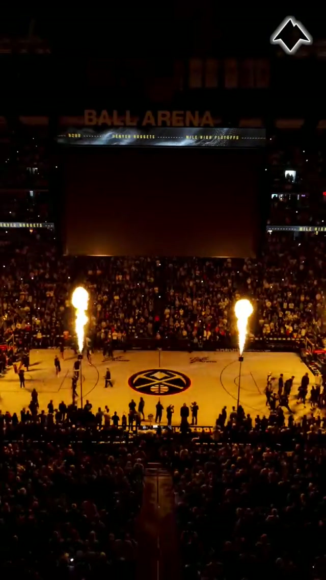 20,000 friends providing the SPARK #nba #denvernuggets