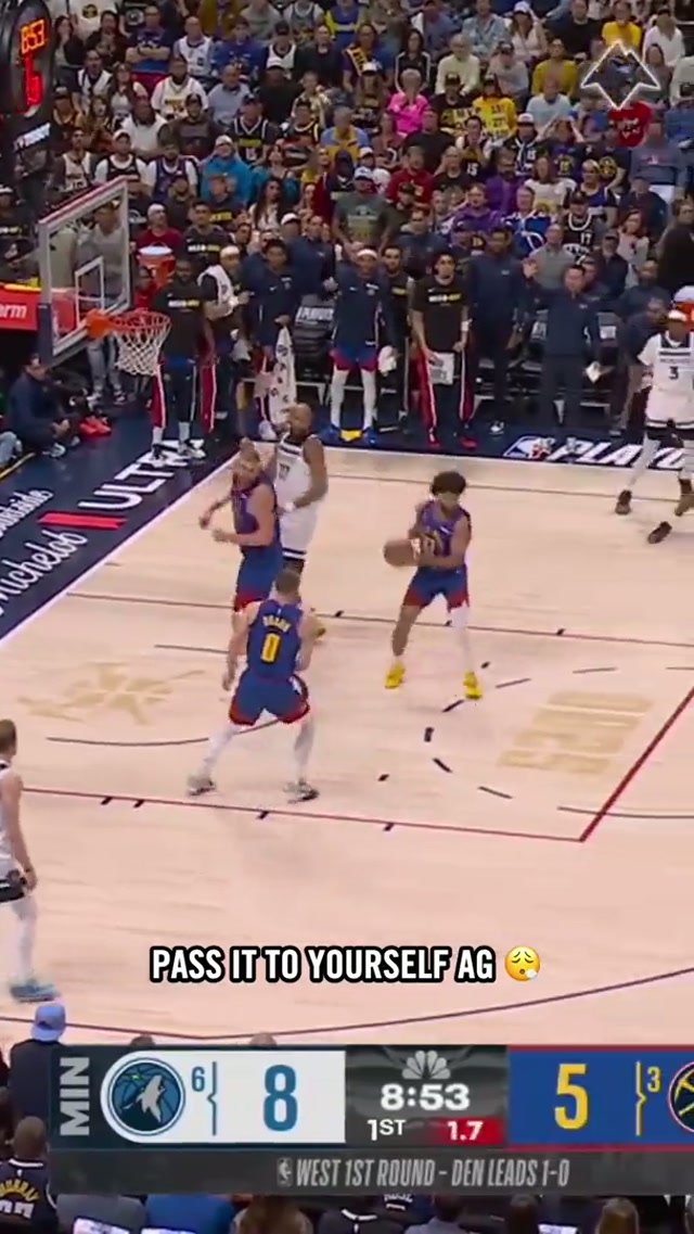 IMMEDIATELY ADDING TO THE HIGHLIGHT REEL #nba #denvernuggets