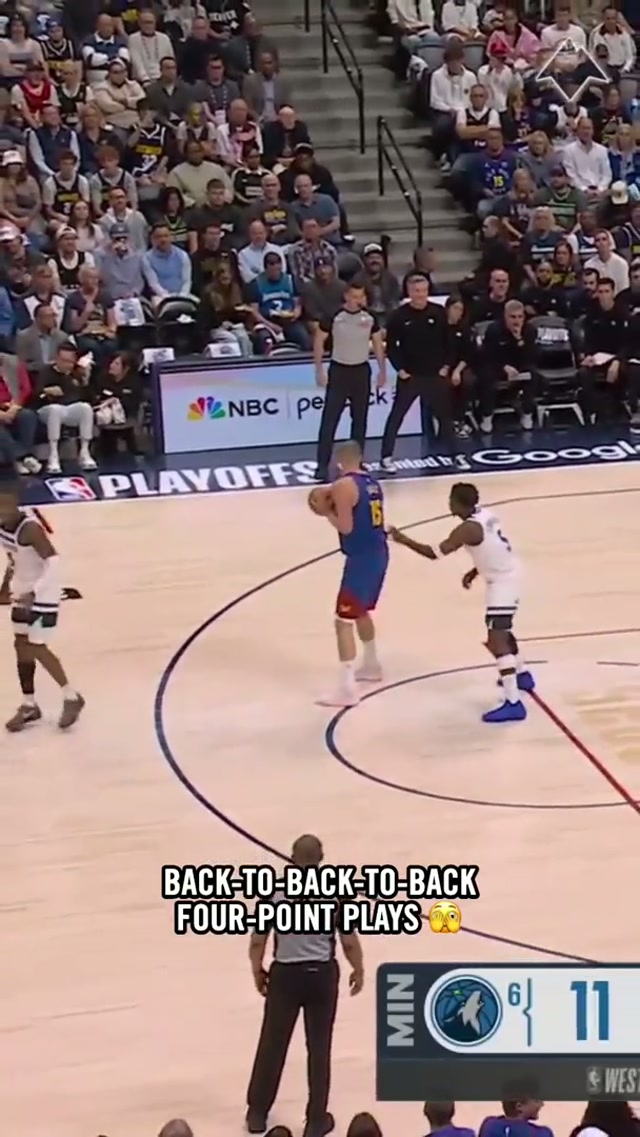 Another one times three #nba #denvernuggets