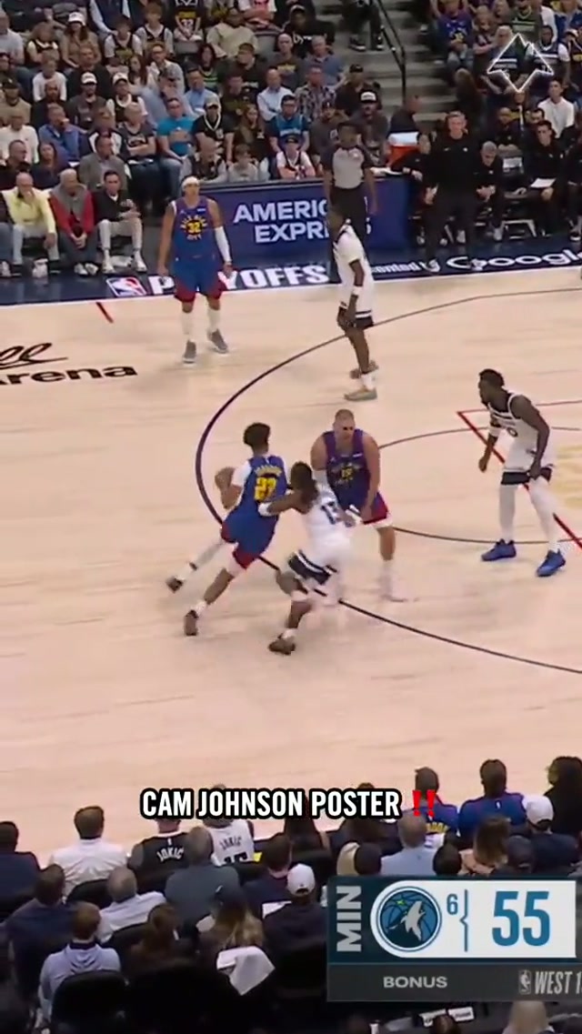 GET OUT OF HIS WAY #nba #denvernuggets