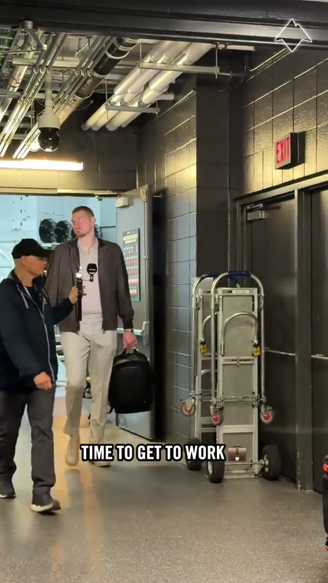 He's all business #nba #denvernuggets