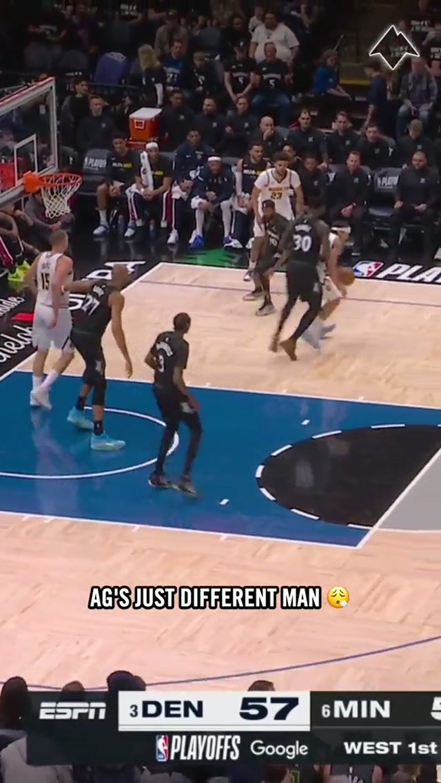 Good luck staying in front of him #nba #denvernuggets