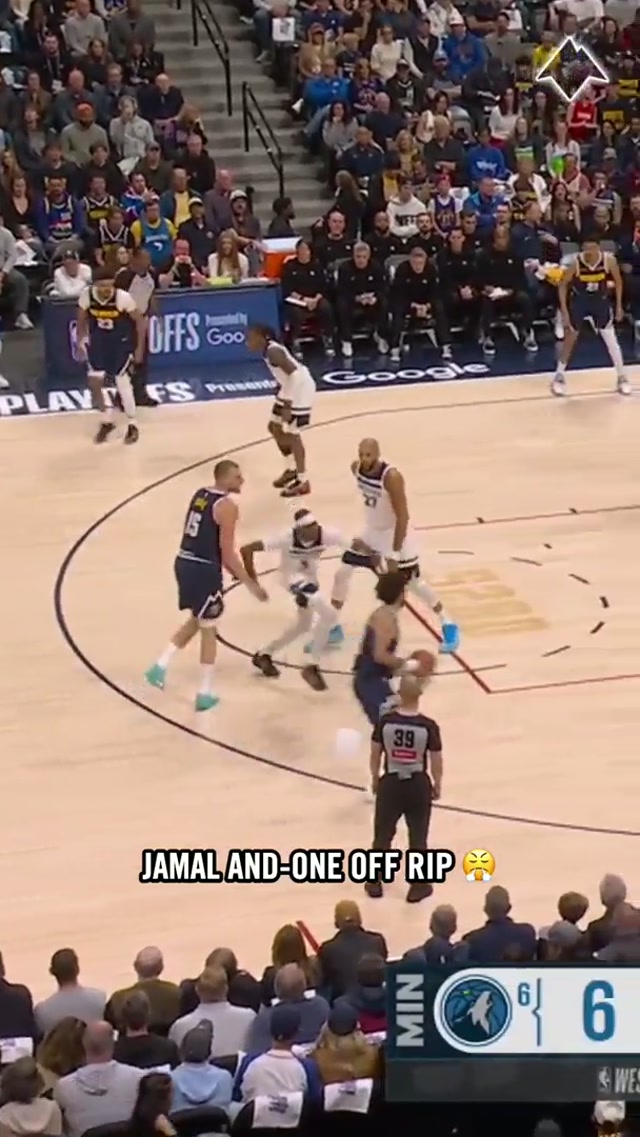 Right energy out the gate #nba #denvernuggets