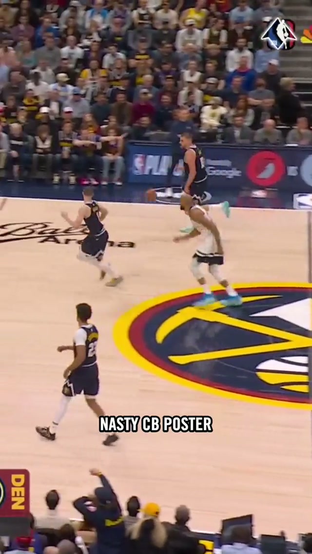 CB GOING HUMAN HIGHLIGHT REEL RQ #nba #denvernuggets