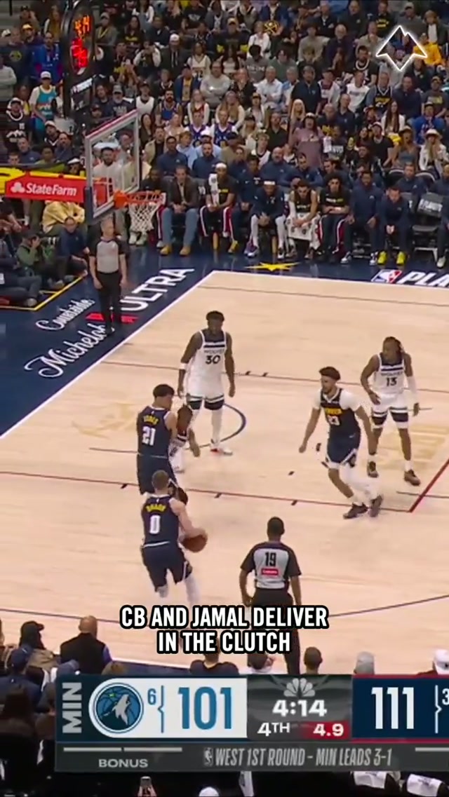 Big time plays #nba #denvernuggets