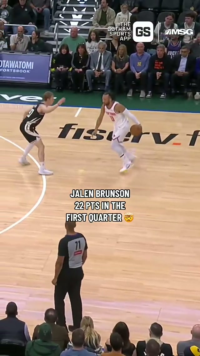 this marks a season-high points record in a single quarter for any Knick this season 😮‍💨😮‍💨 #nyknicks #jalenbrunson #nbahighlights 