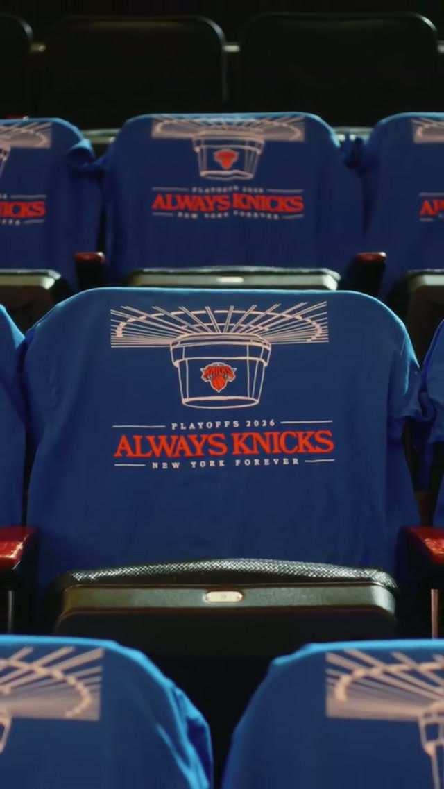 we know new york is ready. #AlwaysKnicks

#nba #knicks #nbaplayoffs 
