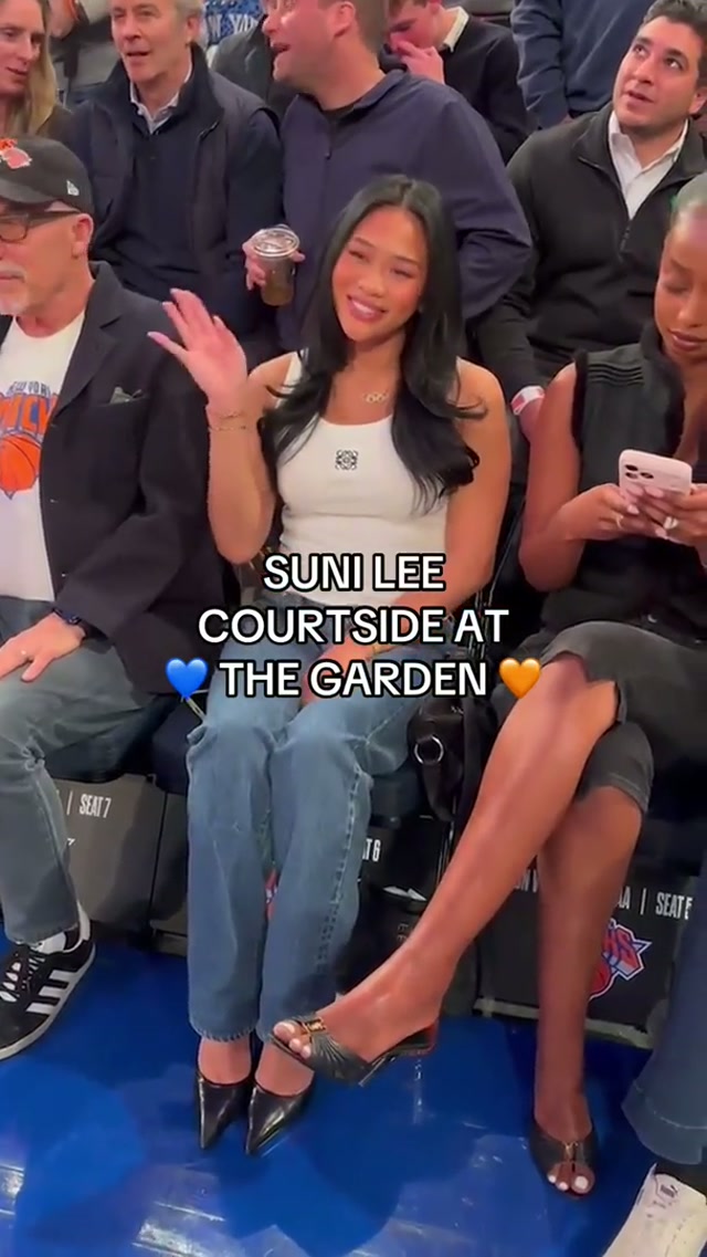 suni lee BACK at the garden 🤩🤩 #nyknicks #sunilee #nbaplayoffs 