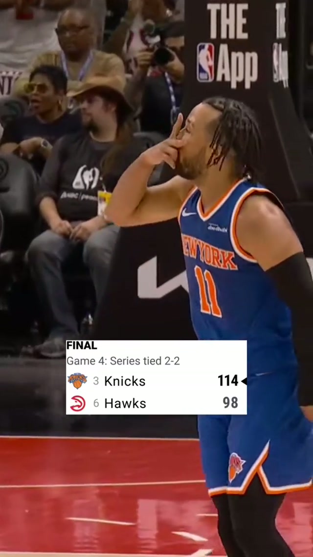 GO NEW YORK GO NEW YORK GO 💙🧡 #knickswin #nyknicks #nbaplayoffs 