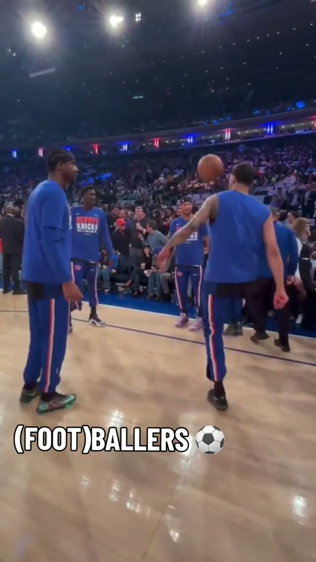 new game, same routine 😮‍💨 #NewYorkKnicks #NBAPlayoffs 