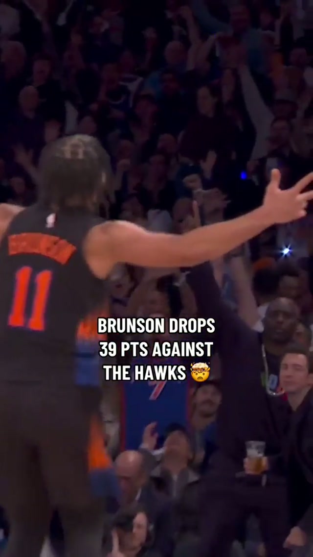 count em up 📊 #nyknicks #nbaplayoffs #jalenbrunson 