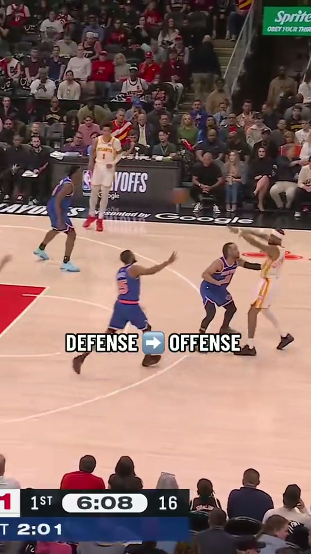 KAT blocks it and mikal seals it 😤 #nyknicks #nbaplayoffs #defense #offense 