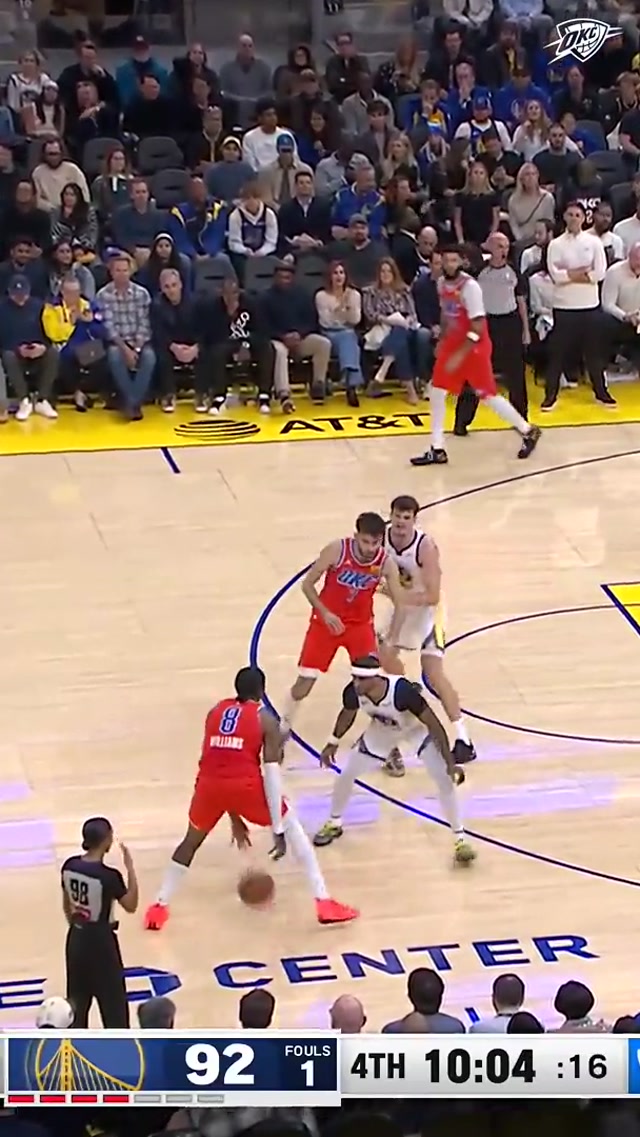 Another clutch time road DUB 🎥 🍿 #okcthunder