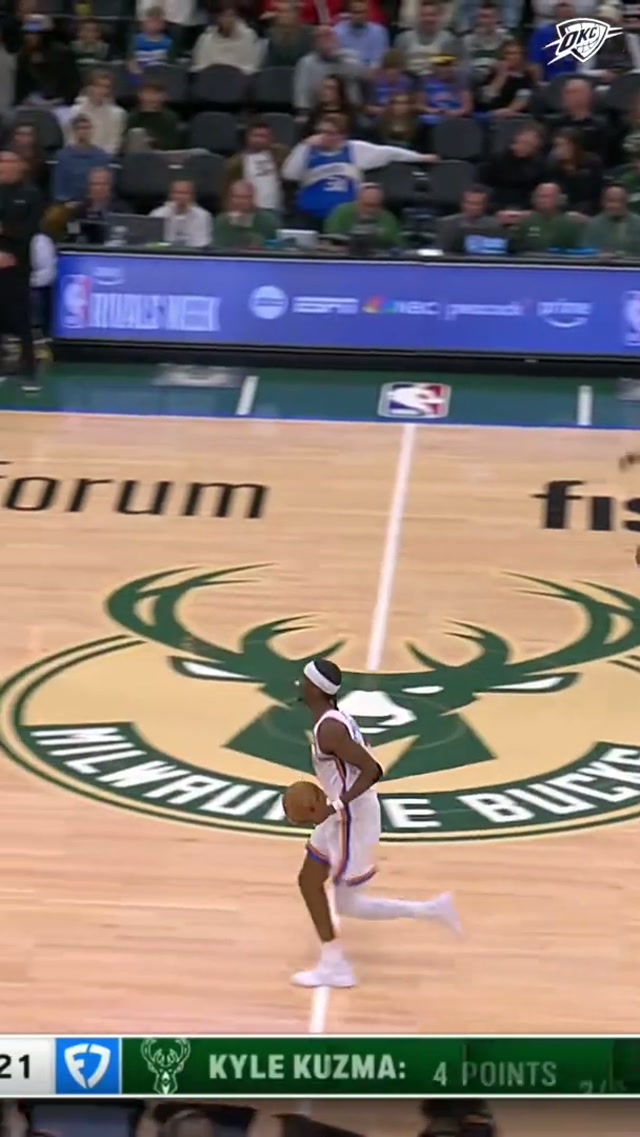 Uh oh 🤭 #okcthunder 