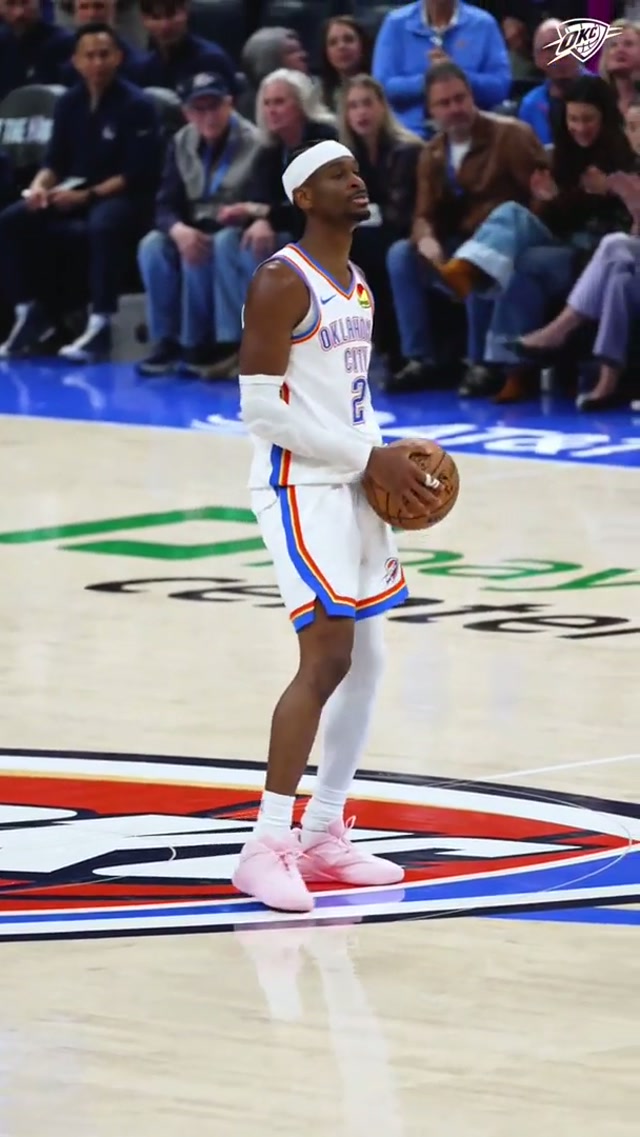 When the moment calls, Shai answers 🥶