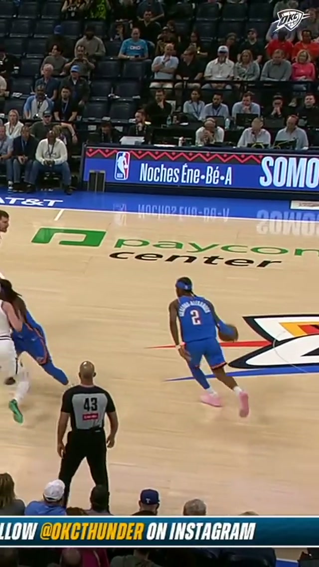 Top plays from the Thunder's THRILLER against the Nuggets ⚡️ #okcthunder